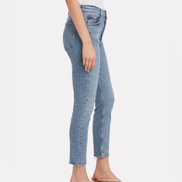 Agolde Nico High Rise Skinny Jeans - Picture 4 of 10